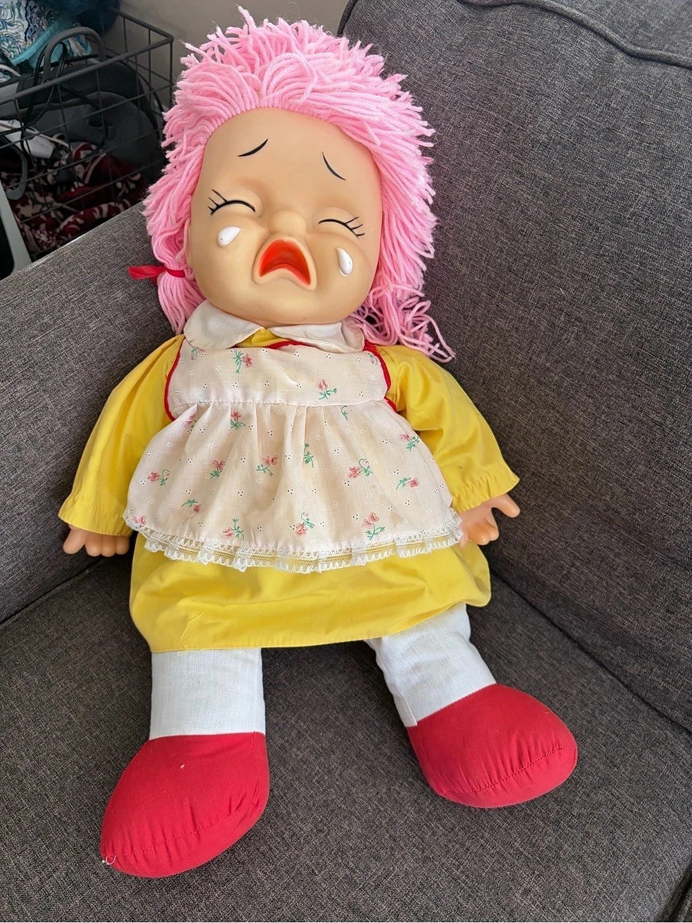 Ice Cream Crying Doll 1980's 26"